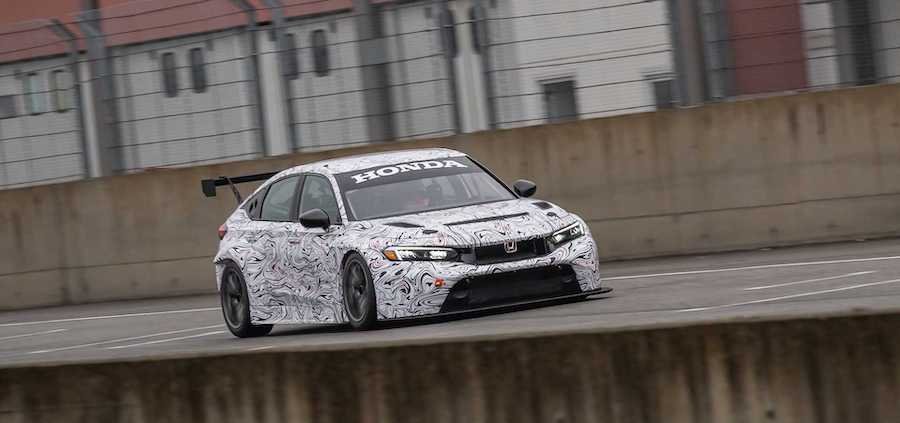 Honda Teases New Civic Type R TCR Race Car For 2023 Debut