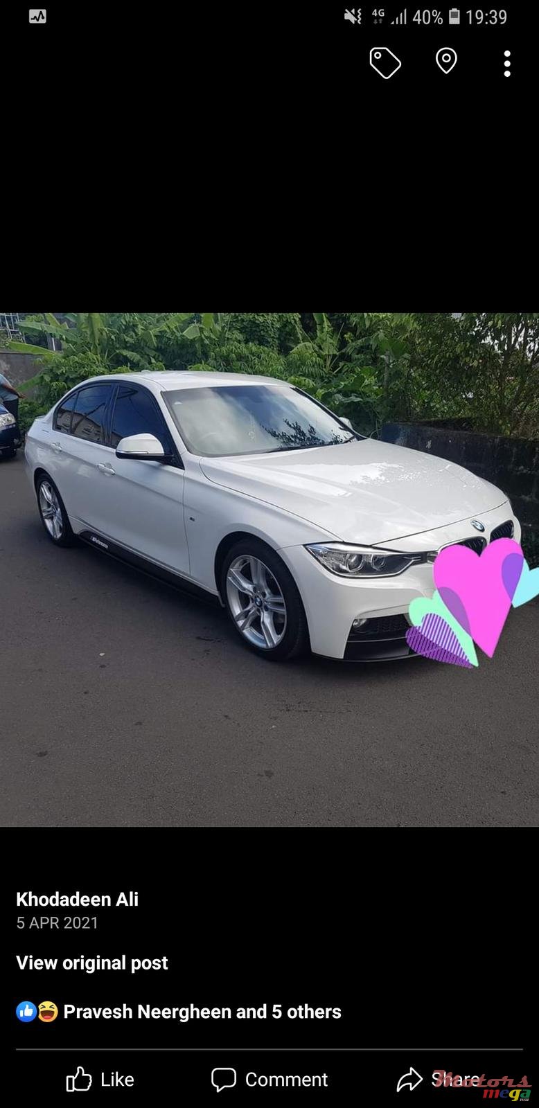 2014' BMW 3 Series Sedan photo #1