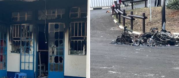 Pillages, incendies, vandalisme : le lourd bilan matériel
