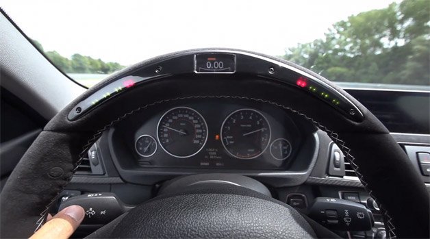 BMW M Offers Steering Wheel with Integrated Computer and Readout
