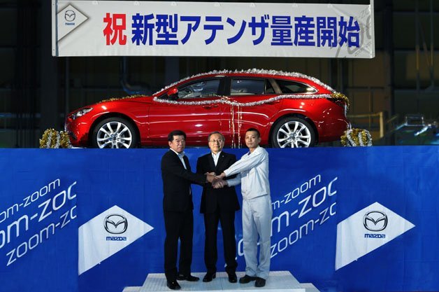 Mazda's Hofu Plant Builds Its Ten-Millionth Car