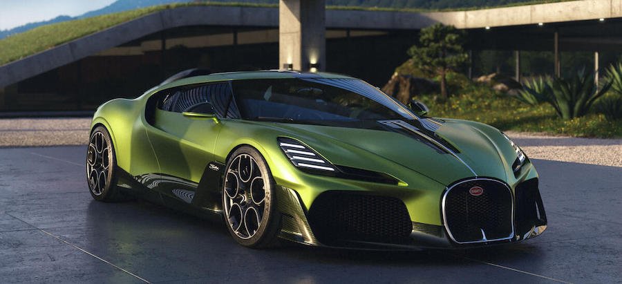 Bugatti Brouillard: new ultra-bespoke arm reveals W16 swansong