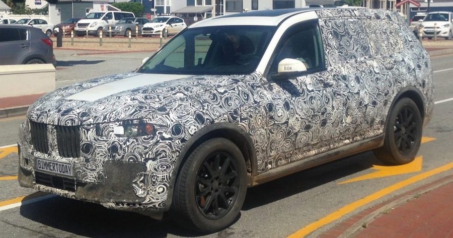BMW X7 spied in South Africa