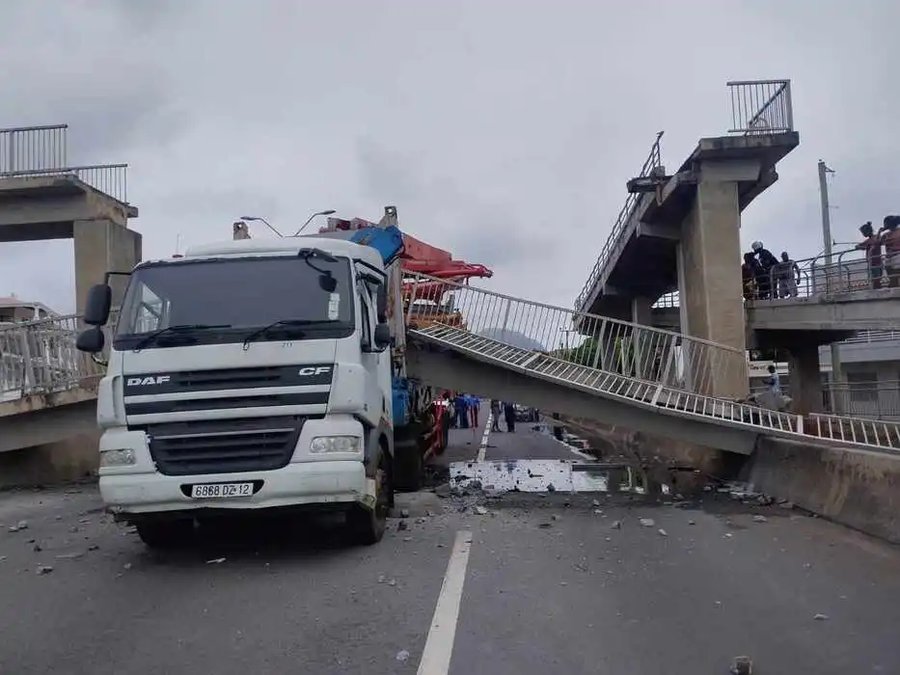 Passerelle De Roche-Bois Effondrée: Au tour du propriétaire du camion grue d’être arrêté