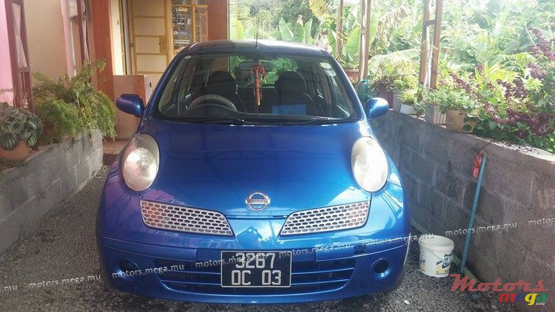 2003' Nissan Micra manual photo #1