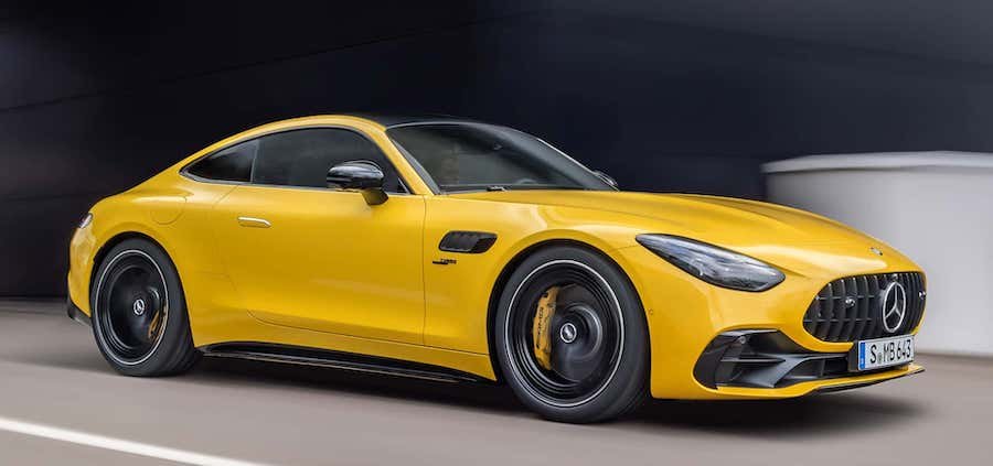 The New Mercedes-AMG GT43 Coupe Has a Four-Cylinder Engine