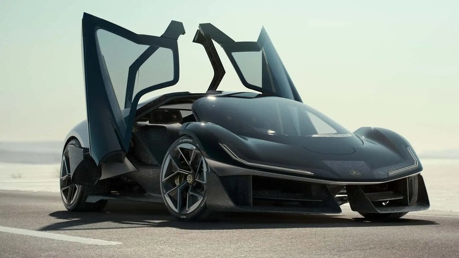 The Lotus Theory 1 Concept Has Wild Doors and a Center Seating Position