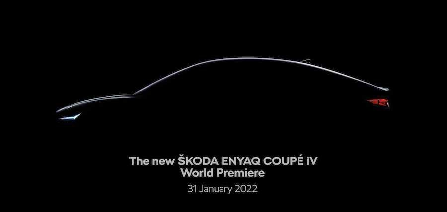 Skoda Enyaq Coupe iV teaser