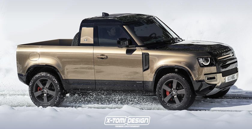 This Is The Defender Pickup Land Rover Refuses To Build