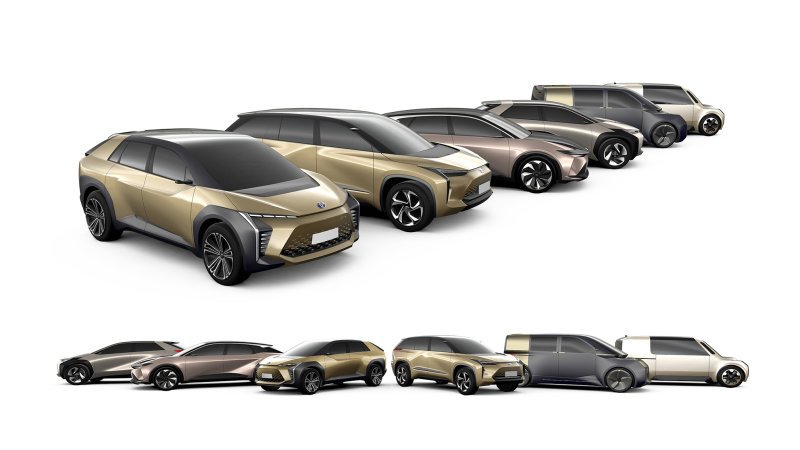 Toyota will introduce several new battery EVs by 2025