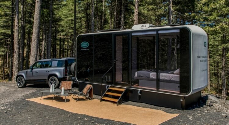 Land Rover Defender Eco Home : Un Mobil-Home En Partenariat Avec Airbnb