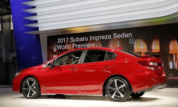 Subaru Stuffs Bigger 2017 Impreza With Tech, Safety Gear