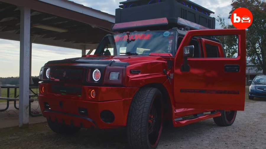 Crazy Hummer H2 Has 86 Speakers, Can Be Heard Almost 5 km Away