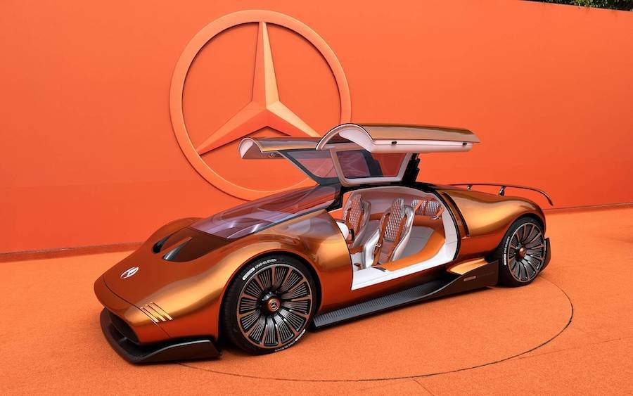 Mercedes-Benz C111 returns as vision of electric supercars