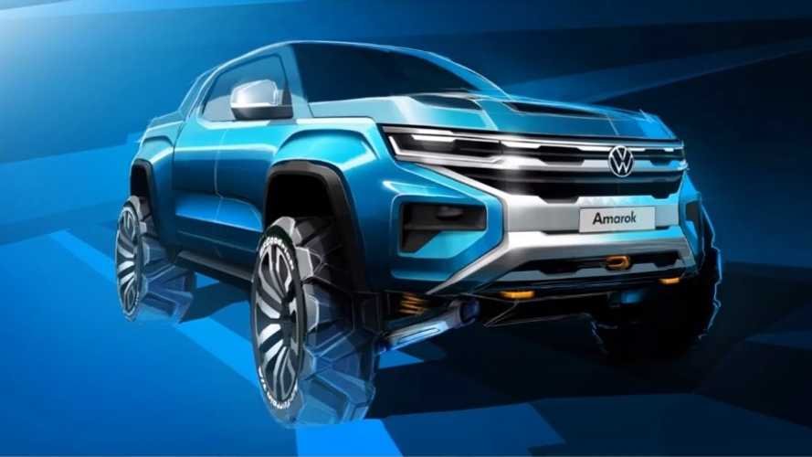 2022 Volkswagen Amarok Teased For The First Time, Ford Is Involved