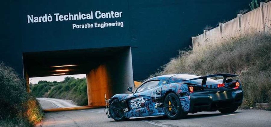 Rimac Shows C_Two Prototype From Nardo Testing Session