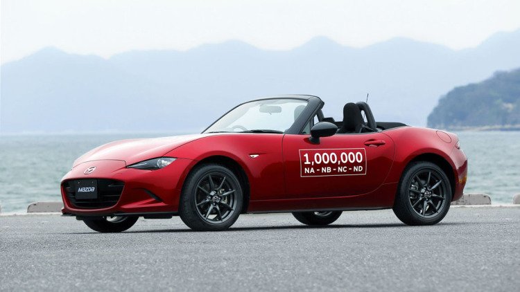 Mazda Builds 1 Millionth MX-5