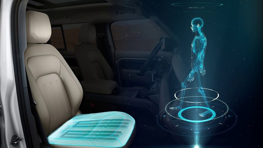 Jaguar Land Rover proposes seats that scientifically massage your butt, for your health