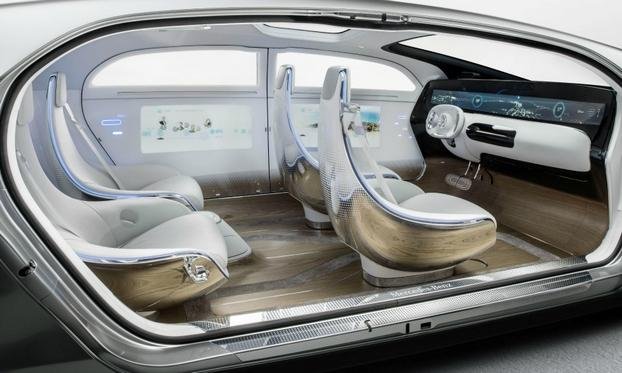 The Mercedes F 015 Luxury in Motion research car highlights the automaker's vision