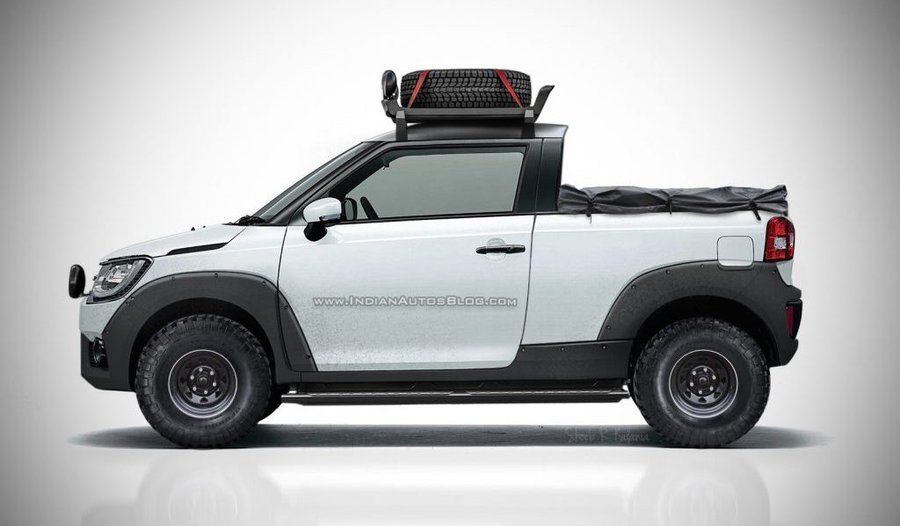 Suzuki Ignis pickup - Rendering