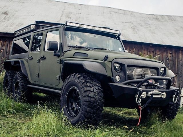 6x6 Version Of The Jeep Wrangler