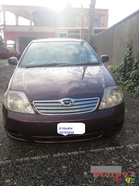 2003' Toyota Corolla NZE grade G photo #1