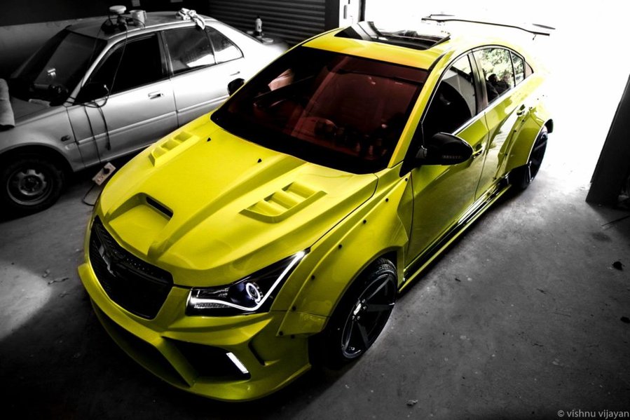 Chevrolet Cruze ‘Hyperwide’ by 360 Motoring is India’s wildest Chevy