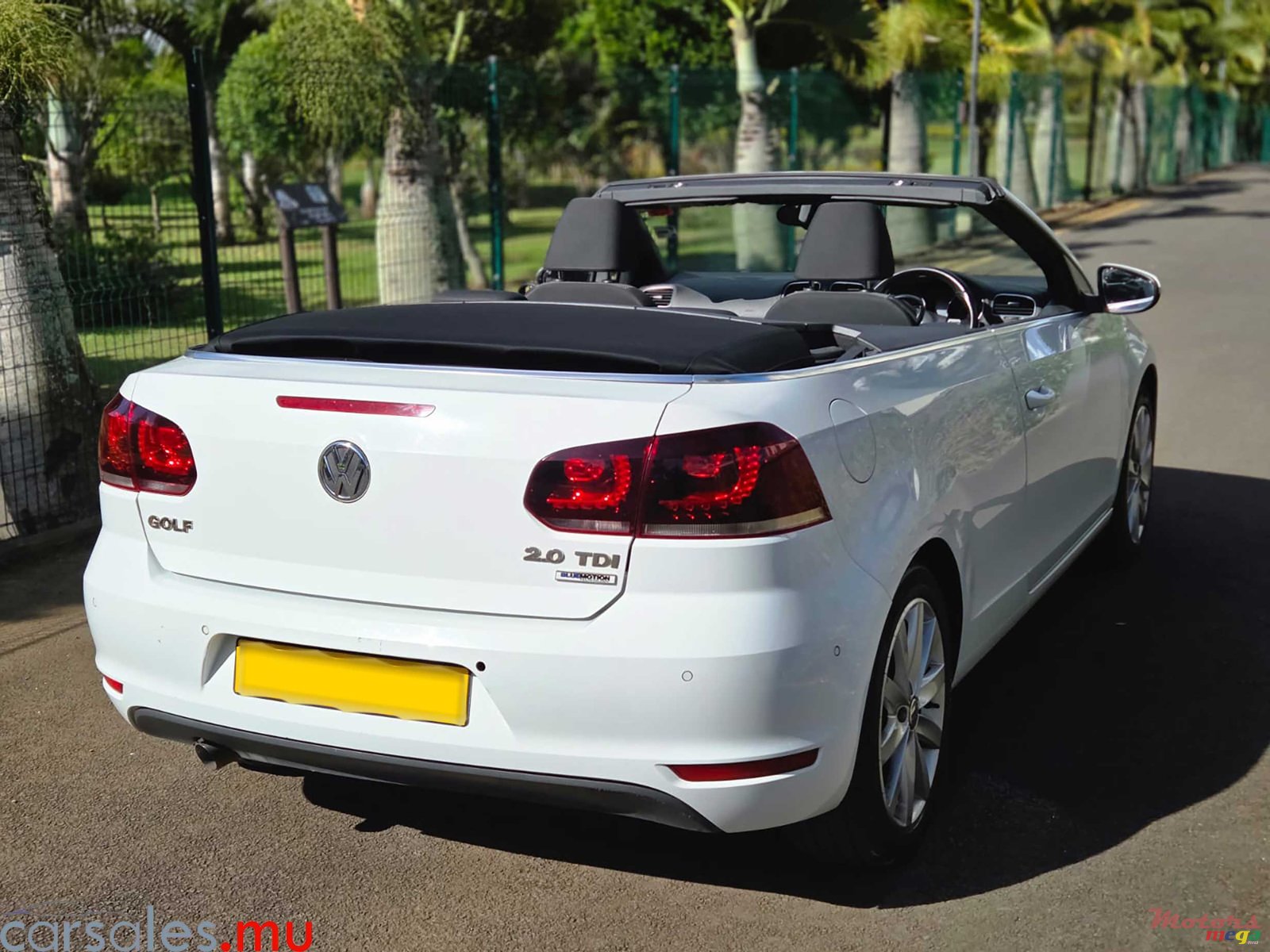 2015' Volkswagen Golf Cabriolet 2.0 TDI Bluemotion photo #4