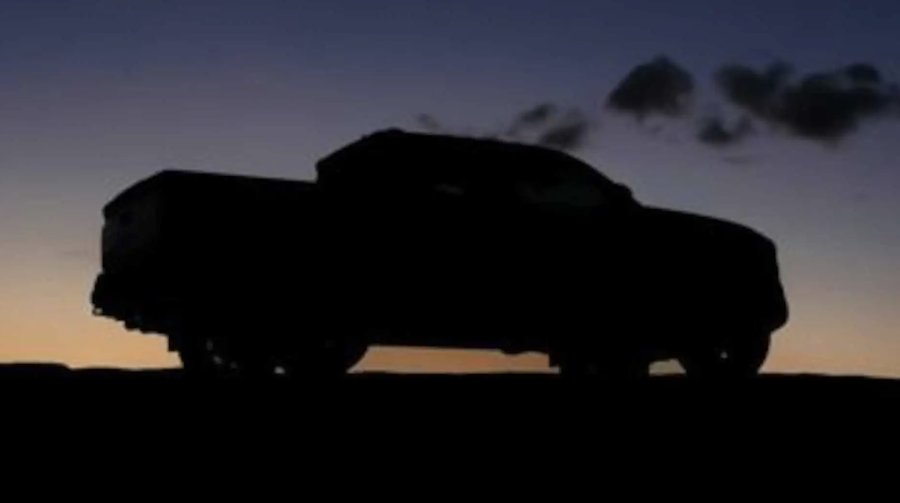 2024 Toyota Tacoma Leaked Teaser Images Reveal Shadowy Pickup Form