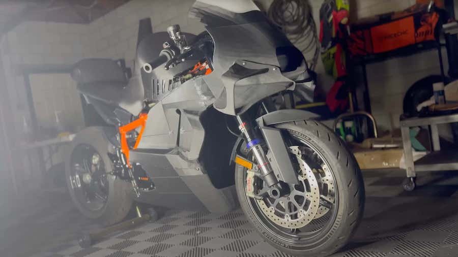 3-D printed KTM 1390 Super Duke