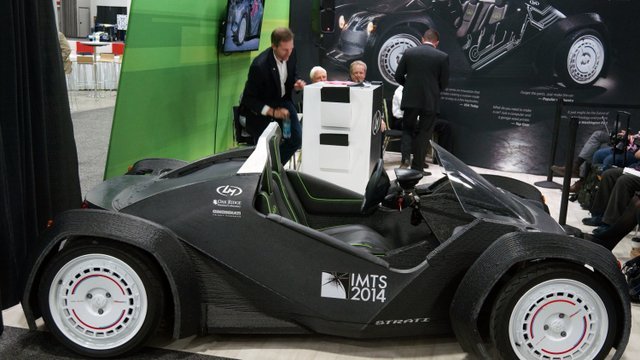 Local Motors Builds Strati, the World's First 3D-Printed Car, in Detroit