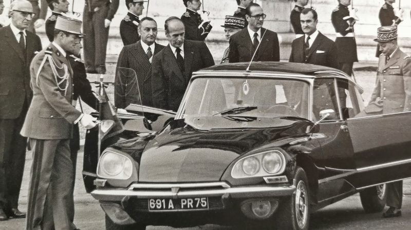 Les voitures du président Valéry Giscard d’Estaing