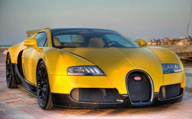 Bugatti Showcases the Bumblebee of Veyrons in Qatar
