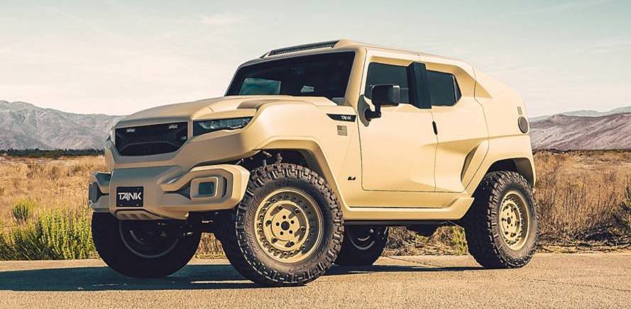 Rezvani Tank Military Edition Can Take A Bullet, Packs A Hellcat