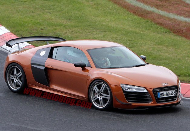 Updated Audi R8 GT Caught Testing