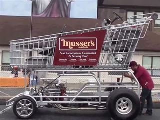 Small Block Shopping Cart Is Faster than Your Ride