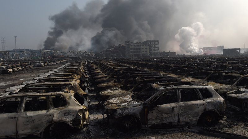 Volkswagen Loses Thousands of Vehicles in Chinese Explosion