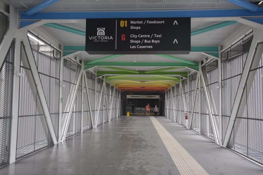 Victoria Urban Terminal : 25 places de stationnement aménagées pour les taxis