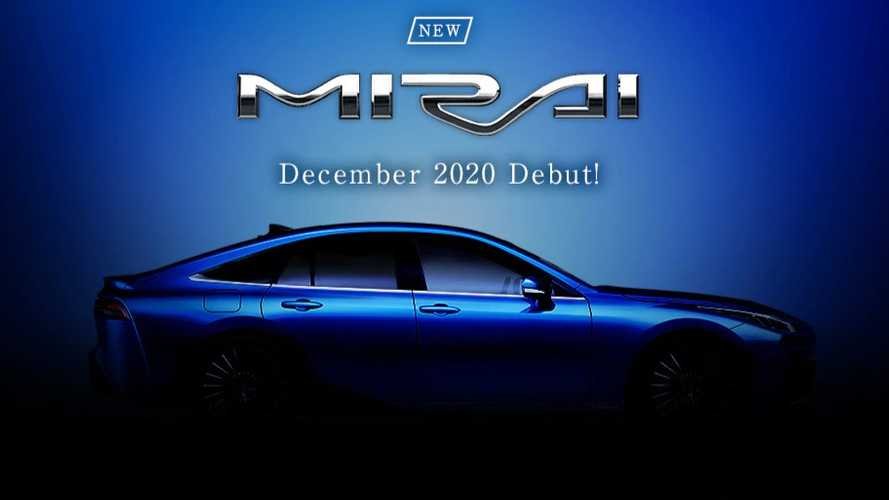 Next-Gen Toyota Mirai Production Version Debuts In December