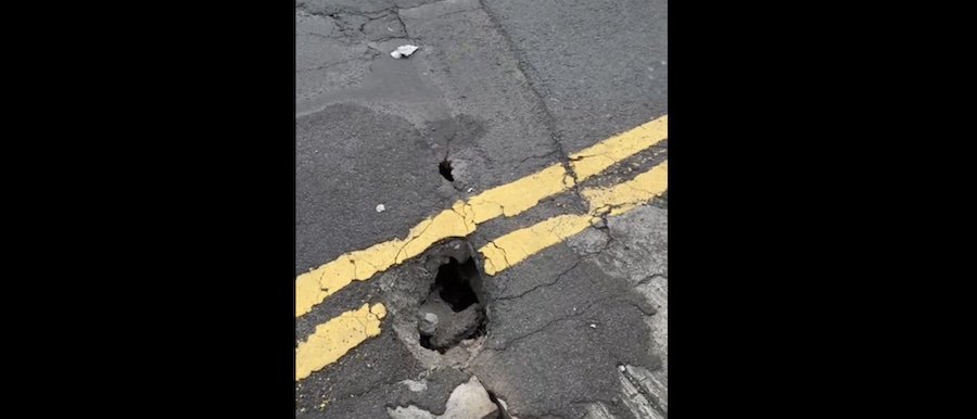 Port-Louis : faut-il attendre un accident pour réparer ce trou ?