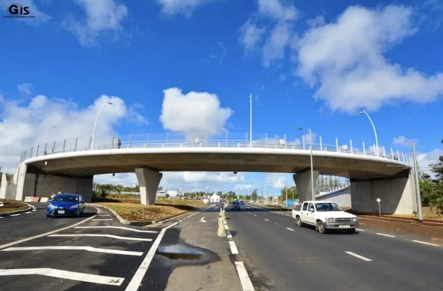 Inauguration Du Nouveau Pont Aérien De Palmerstone Et De La Nouvelle Avenue Sivananda, Au Coût De Rs 397 Millions