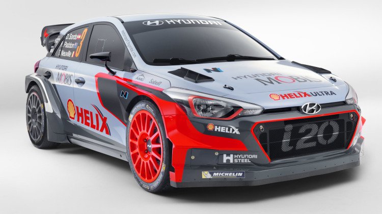 Hyundai Pulls Wraps Off New i20 WRC Rally Car