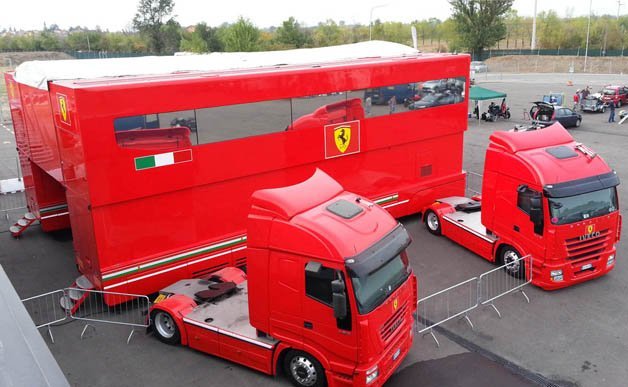 Buy Ferrari's F1 Motorhomes and Start Your Own Scuderia