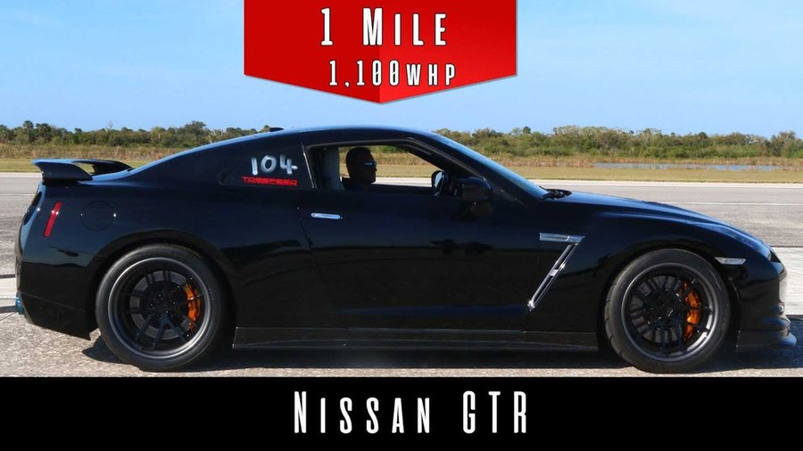 Watch This Modified Nissan GT-R Absolutely Storm To  346 KMH