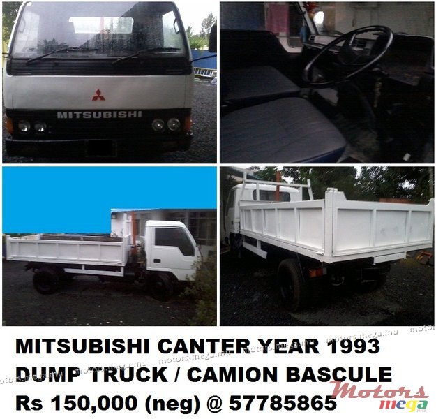 1993' Mitsubishi Dump Truck photo #1