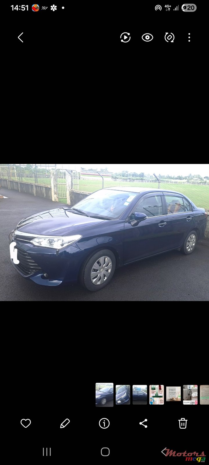 2016' Toyota Axio Grade G EZ photo #4