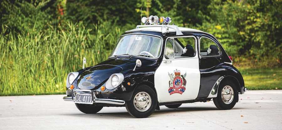 Buy This Police Subaru 360, The Cutest Cop Car Of All Time
