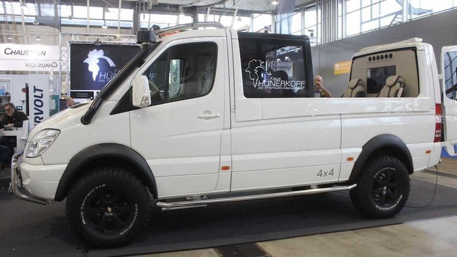 This Sprinter 4x4 Convertible Conversion Is Wrong, But Oh So Right