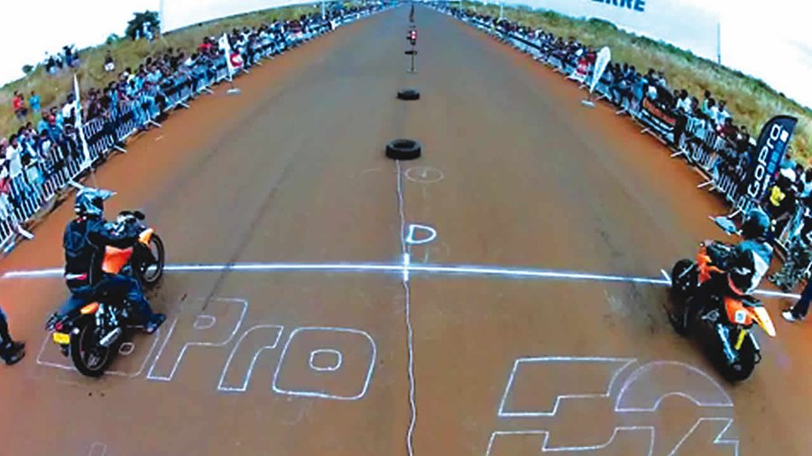 Archive Photo - illegal rally