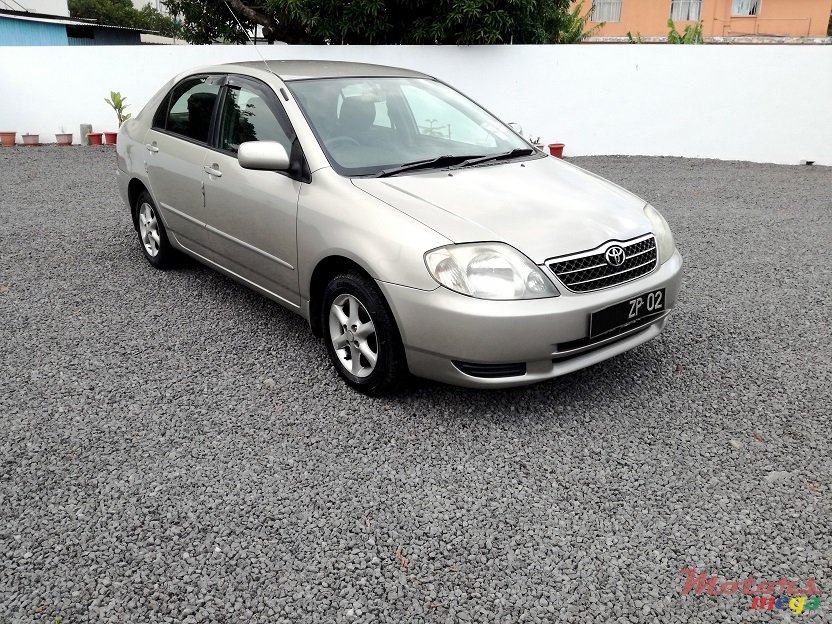 2002' Toyota Corolla NZE121 Manual 1.5L JAPAN photo #1